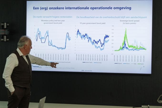 Oorlog of niet, de toezichthouder is vooral bezorgd dat een bank gehackt wordt