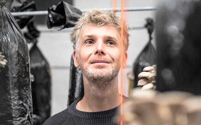 Julien Jacquet (medeoprichter en CEO van PermaFungi): ‘De ambitie is plastic te vervangen’