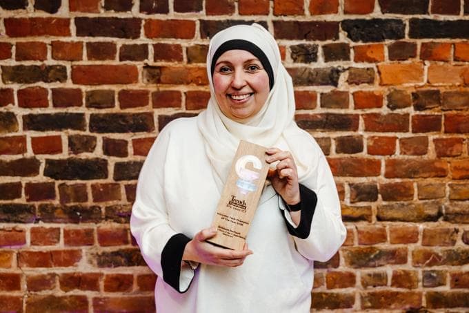 Ibtissam Derfoufi, Trends DataNews Inclusive Tech Champion of the Year:’Interface3 leidt elk jaar 200 IT-superwomen op’