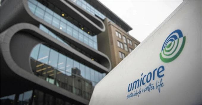 Sterke jaarstart voor Umicore