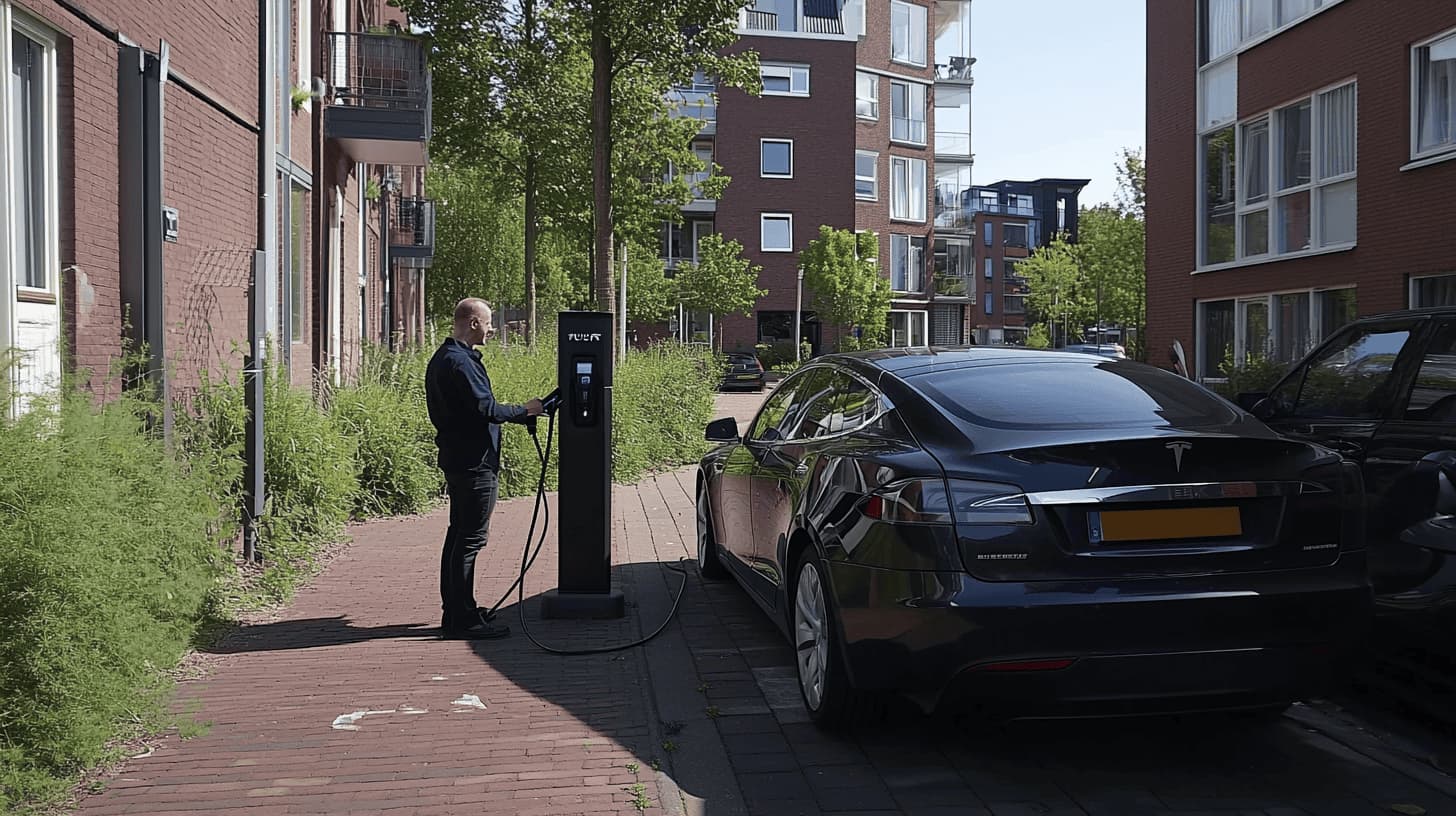 Zakelijke EV’s reden in 2023 meer kilometers dan diesels