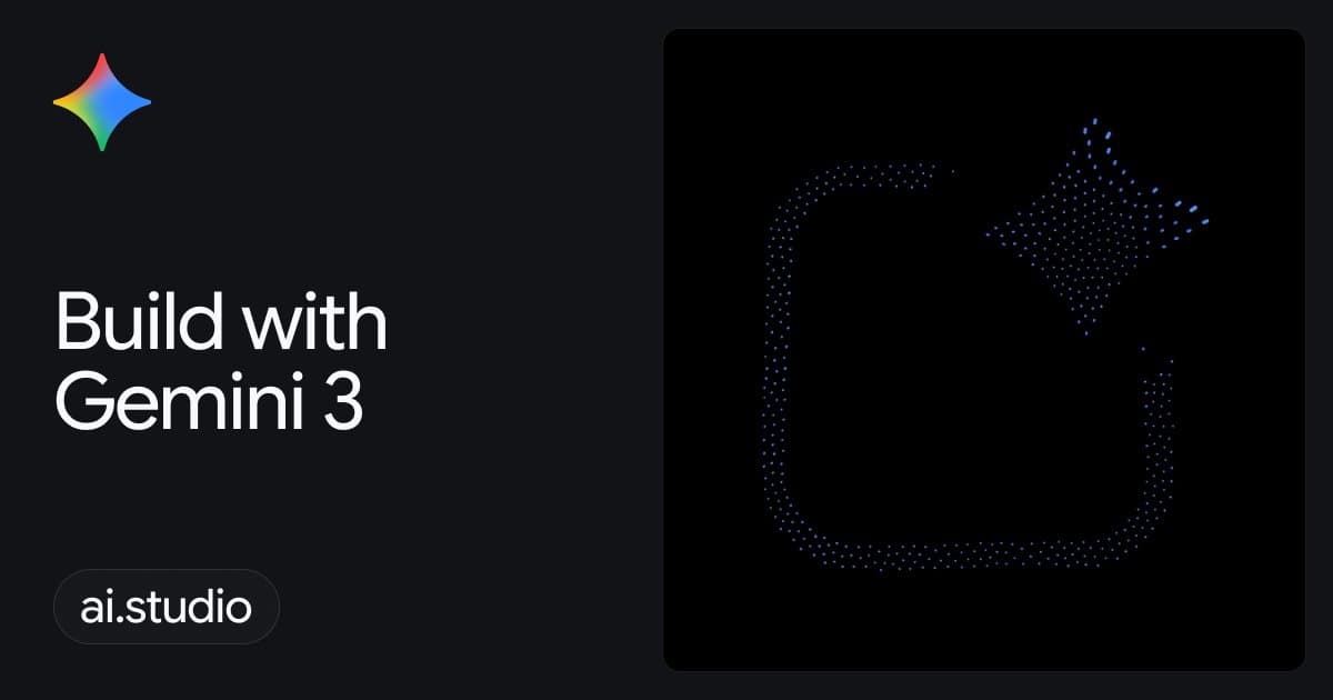 Start building with Gemini 3