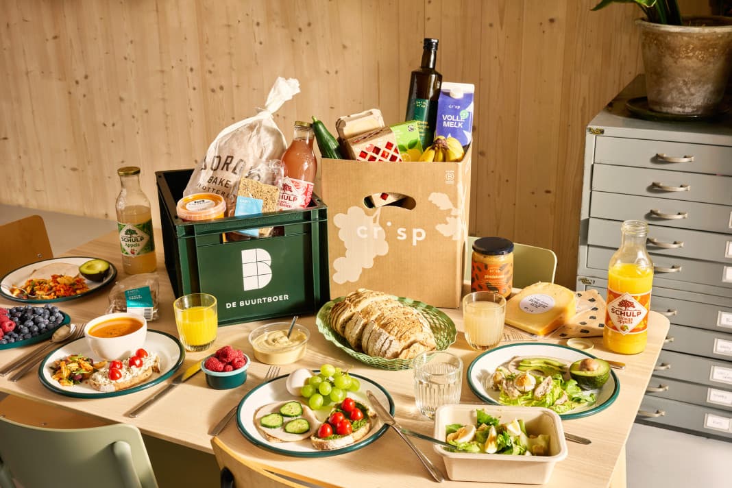 Online supermarkt Crisp neemt bedrijfslunch-aanbieder De Buurtboer over